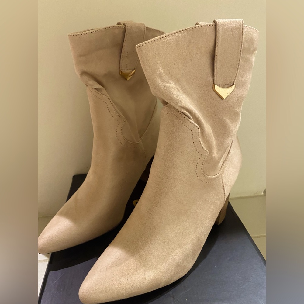 Brand New Suede Boots